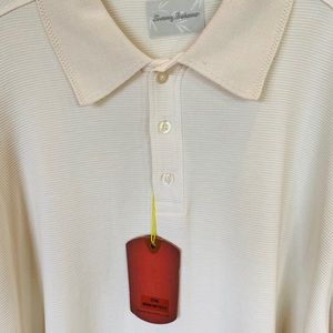 Tommy Bahama Saturday Night Polo Long Sleeve XXL